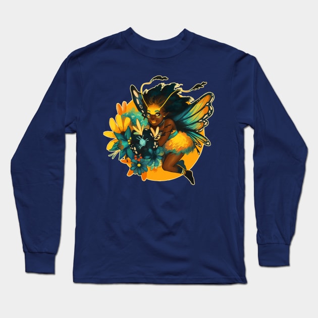 Fairy Long Sleeve T-Shirt by GDBee